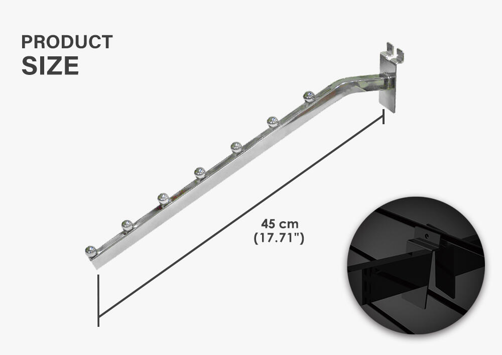 Slatwall Clothing Rack Display Hooks