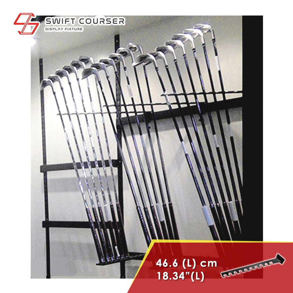 Golf Club Display For Slatwall SWIFT COURSER ENTERPRISE CO., LTD.