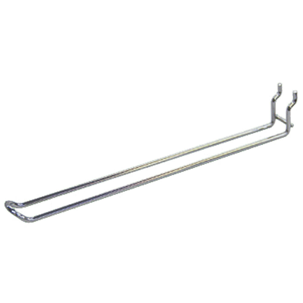Double Prong Hook For Pegboard Rack