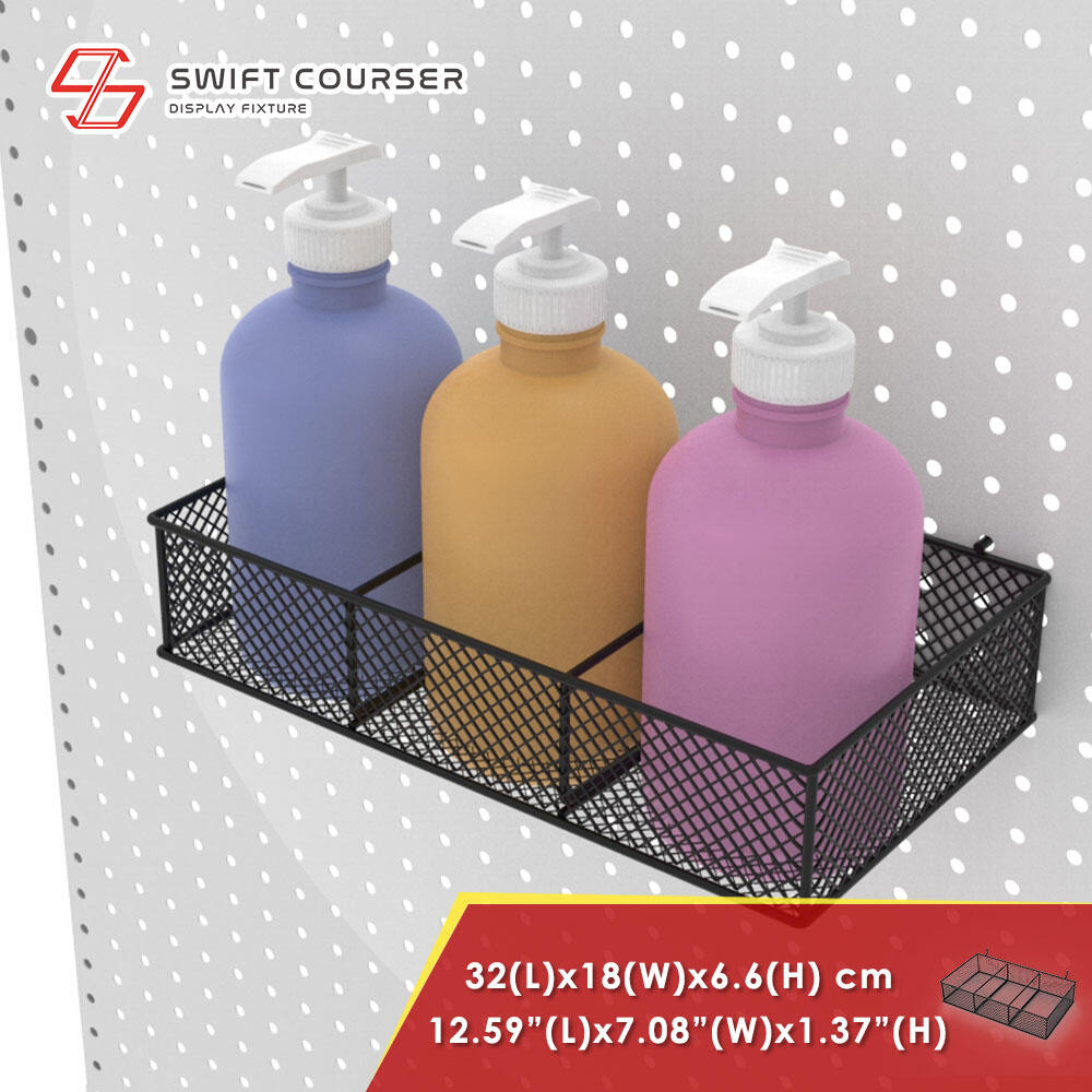 Tool Wire Mesh Divider Basket For Pegboard