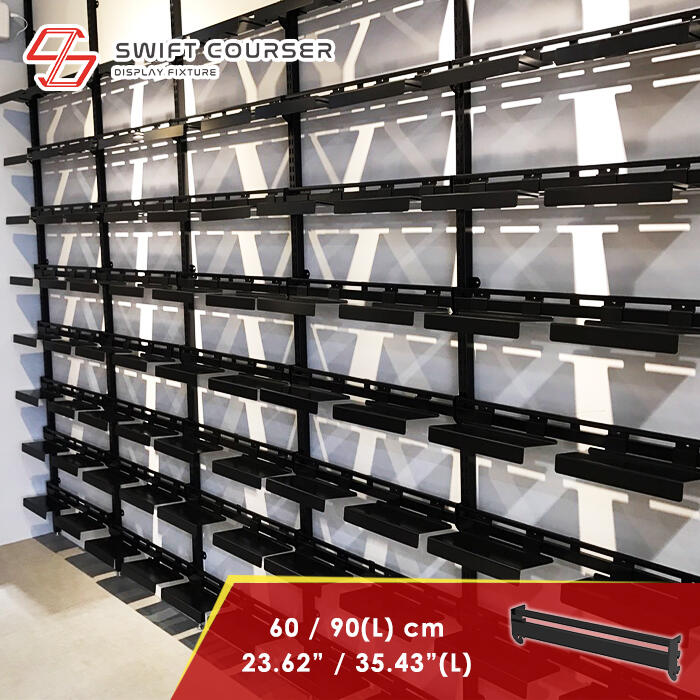 Outrigger Crossbar Rack For Slatwall Or Square Tube Hook