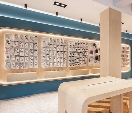 precision-engineered display racks